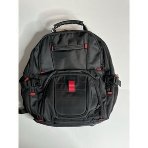 Yorepek Laptop Travel Black Backpack 18.4 Inch Waterproof XL USB Charging Port